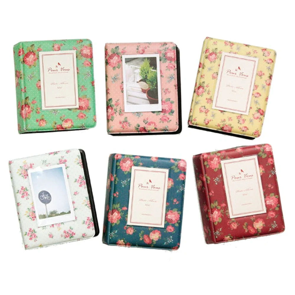 64 Pockets Flower Photo Paper Films Album Wedding for 3 Inch Fujifilm Instax Mini 9 8 7s 70 90 Polaroid Camera Name Card Album
64 Pockets Flower Photo Paper Films Album Wedding for 3 Inch Fujifilm Instax Mini 9 8 7s 70 90 Polaroid Camera Name Card Album