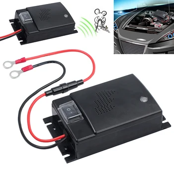 Deterrent 12V Black 9.5*6.5*2.7cm Auto Car Vehicle Ultrasonic Engine Frequency Conversion Rodent Animal Repellent
Deterrent 12V Black 9.5*6.5*2.7cm Auto Car Vehicle Ultrasonic Engine Frequency Conversion Rodent Animal Repellent