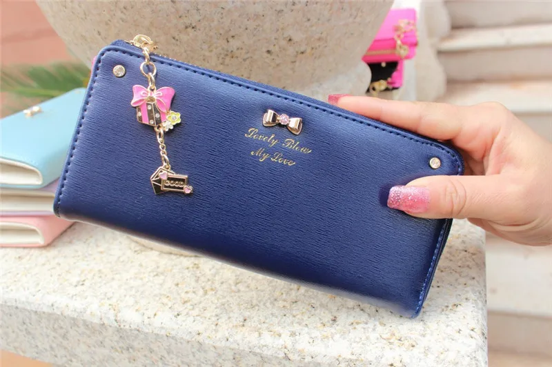 2018 New High Quality Colorful Bowknot Pendant PU Leather Long Design Women Wallet Coin Purse Female Famous Brand Wallets,QB-27
2018 New High Quality Colorful Bowknot Pendant PU Leather Long Design Women Wallet Coin Purse Female Famous Brand Wallets,QB-27