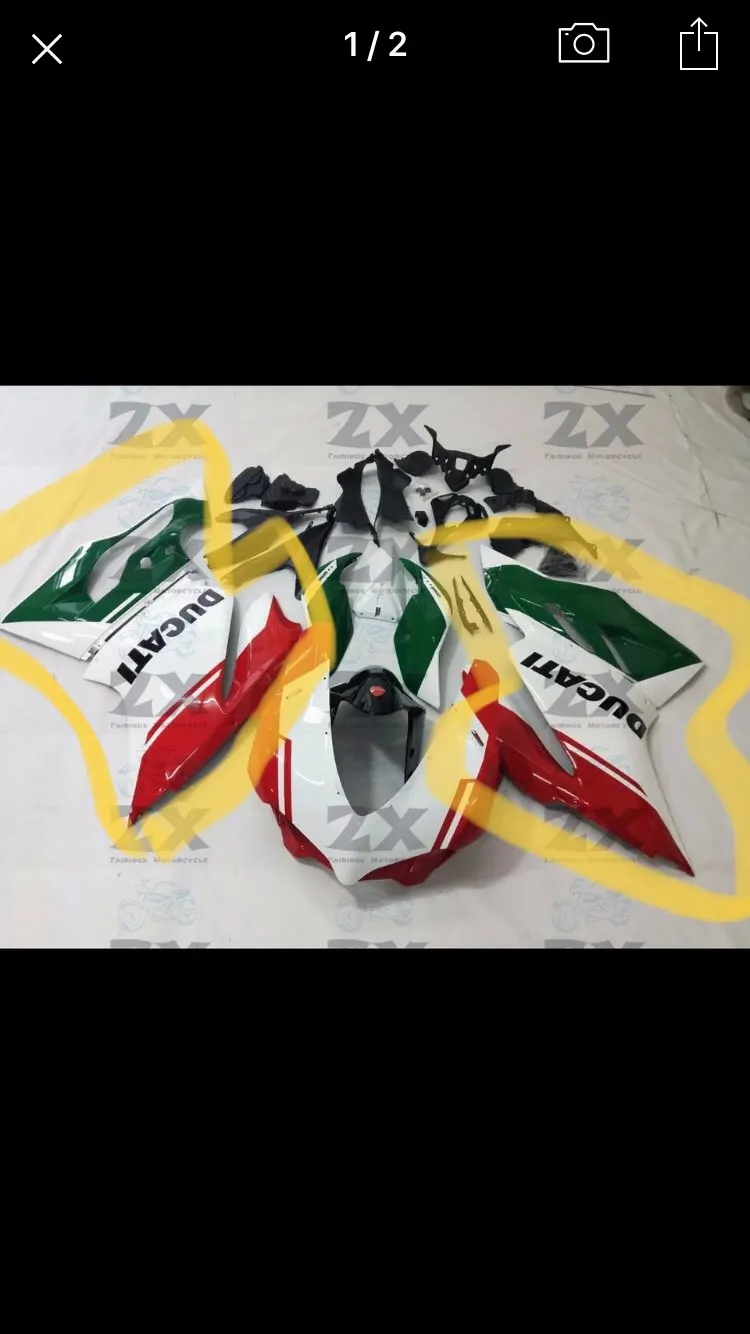 4pcs as mark For DUCATI 1299 1199 1199S Plastic Kit Injection Motorcycle FairingS injection UV suk2001
4pcs as mark For DUCATI 1299 1199 1199S Plastic Kit Injection Motorcycle FairingS injection UV suk2001