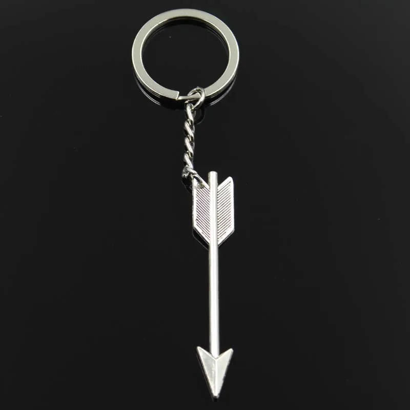 Fashion Keychain 64x11mm arrow Pendants DIY Men Jewelry Car Key Chain Ring Holder Souvenir For Gift
Fashion Keychain 64x11mm arrow Pendants DIY Men Jewelry Car Key Chain Ring Holder Souvenir For Gift