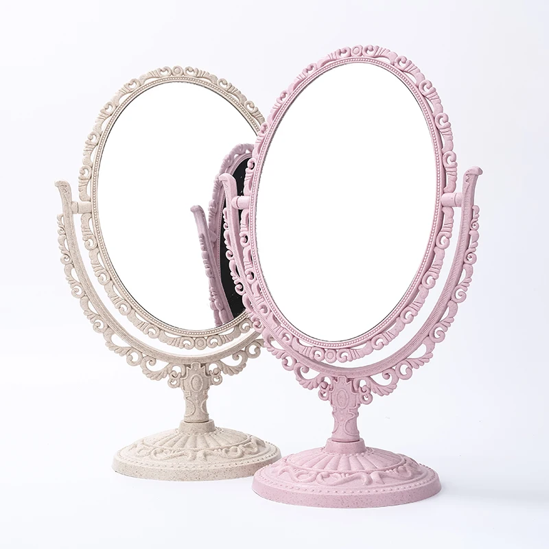 European retro desktop makeup mirror household dormitory double-sided round vanity mirror portable folding mirror mx01221926
European retro desktop makeup mirror household dormitory double-sided round vanity mirror portable folding mirror mx01221926