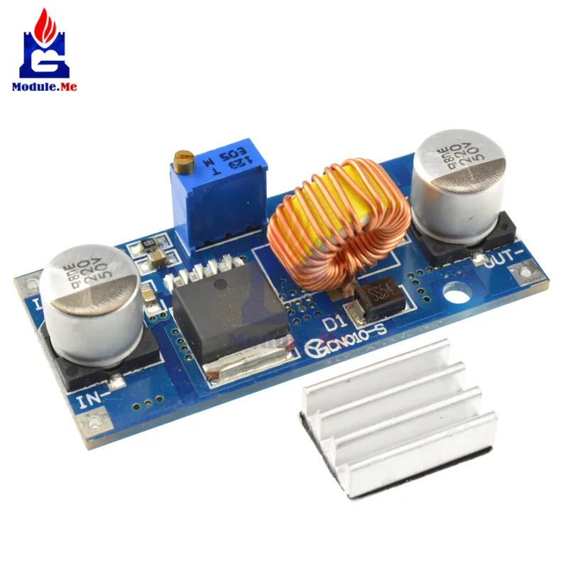 XL4015 5A DC-DC Step Down Adjustable Power Supply Board Module Lithium Charger 4~38V to 1.25-36V Better Than LM2596 Step Down
XL4015 5A DC-DC Step Down Adjustable Power Supply Board Module Lithium Charger 4~38V to 1.25-36V Better Than LM2596 Step Down