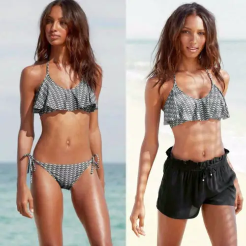2018 Women Ruffle Bandage Bikini Set Push-up Padded Swimsuit Swimwear Beachwear Bathing Suit
2018 Women Ruffle Bandage Bikini Set Push-up Padded Swimsuit Swimwear Beachwear Bathing Suit