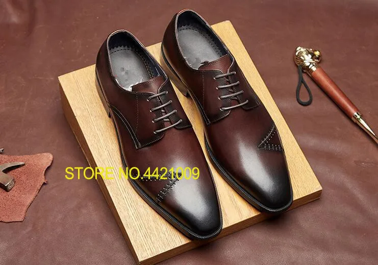 2018 Handmade Mens Formal Tuxedo Wedding Oxfords Shoes Zapatos Hombre Vestir Prom Party Male Business Oxfords Shoes
2018 Handmade Mens Formal Tuxedo Wedding Oxfords Shoes Zapatos Hombre Vestir Prom Party Male Business Oxfords Shoes