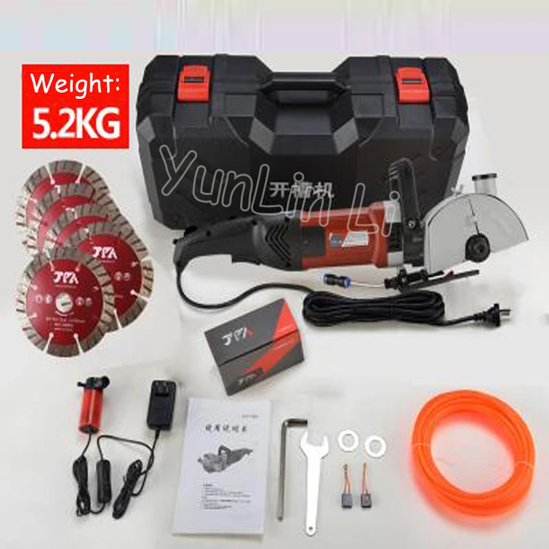 Slotting Machine Multifunctional Dust-free Wall Concrete Trunking Electric Saw 220V 4800W Electric Cutting Machine
Slotting Machine Multifunctional Dust-free Wall Concrete Trunking Electric Saw 220V 4800W Electric Cutting Machine