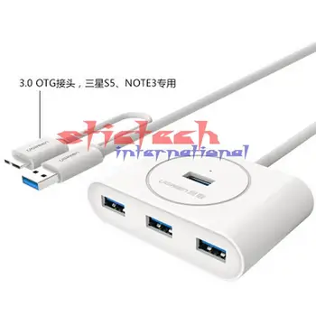 by dhl or ems 50pcs USB 3.0 Hub Super speed 4 Port Micro external Usb Hub Splitter Portable OTG Hub for Apple Macbook Laptop PC 
by dhl or ems 50pcs USB 3.0 Hub Super speed 4 Port Micro external Usb Hub Splitter Portable OTG Hub for Apple Macbook Laptop PC