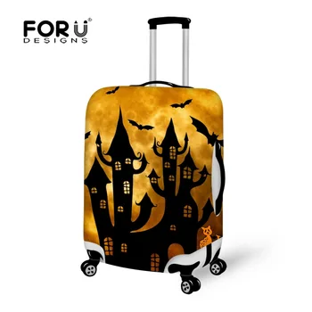 FORUDESIGNS Halloween House Print Travel Luggage Protective Covers for 18-30 Inch for Suitcase Cover Stretchable Dustproof Cover
FORUDESIGNS Halloween House Print Travel Luggage Protective Covers for 18-30 Inch for Suitcase Cover Stretchable Dustproof Cover