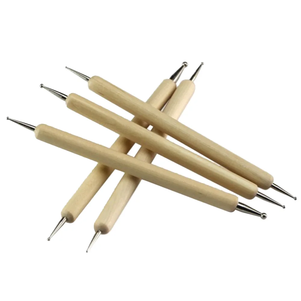 5Pcs Indentation Pen Nail Art Tool Set for Embossing Pattern Clay Sculpting--For Making Large Dots, Smooth Lines In Clay Drills
5Pcs Indentation Pen Nail Art Tool Set for Embossing Pattern Clay Sculpting--For Making Large Dots, Smooth Lines In Clay Drills