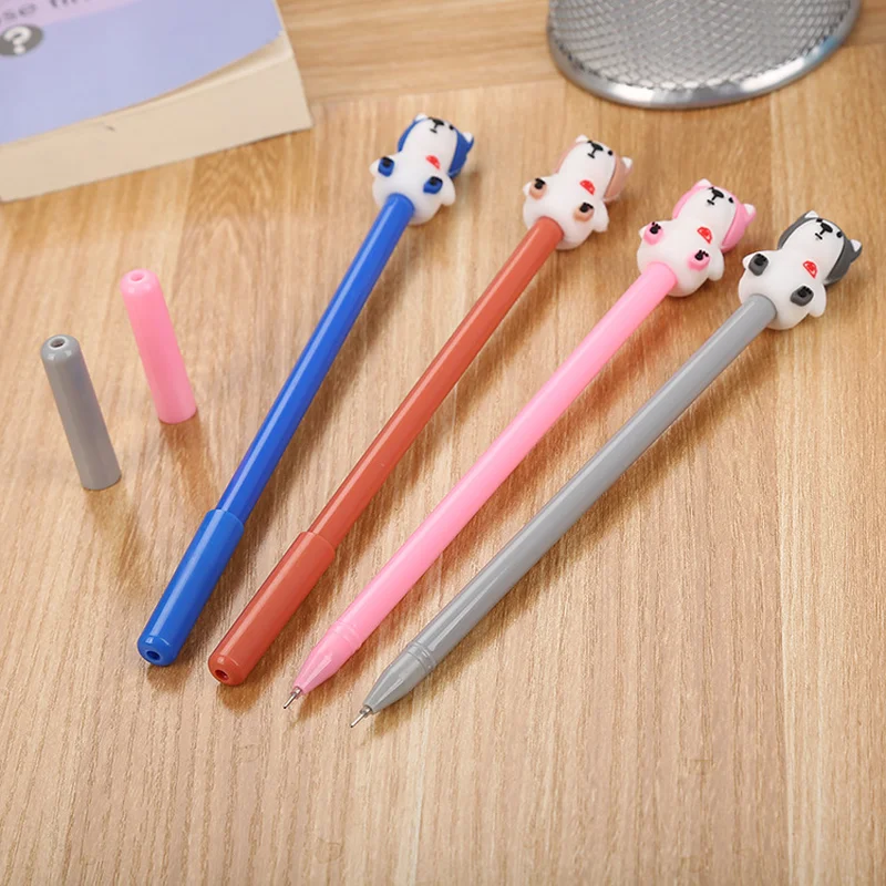100 PCS Creative Stationery Silicone Head Neutral Pen Cute Student Cartoon Bear Office Signature Pen
100 PCS Creative Stationery Silicone Head Neutral Pen Cute Student Cartoon Bear Office Signature Pen