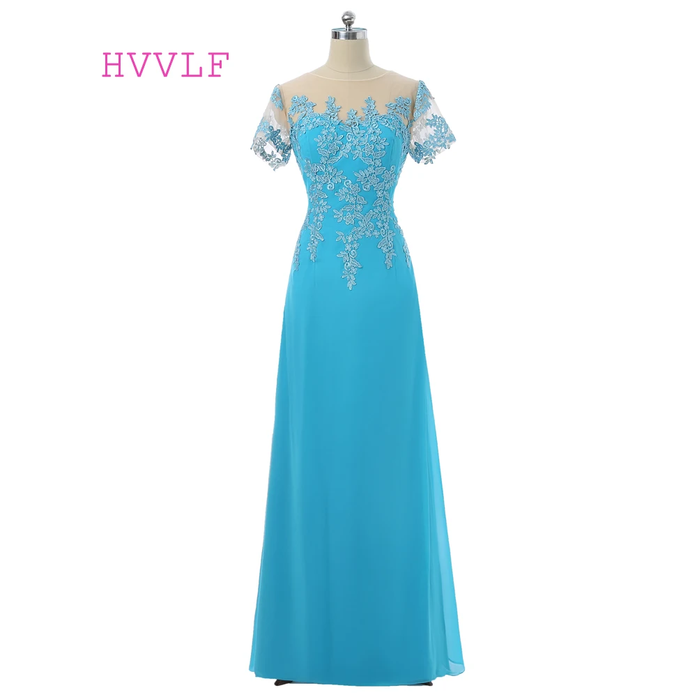 Turquoise 2019 Mother Of The Bride Dresses A-line Cap Sleeves Chiffon Lace Long Evening Dress Groom Mother Dresses For Wedding
Turquoise 2019 Mother Of The Bride Dresses A-line Cap Sleeves Chiffon Lace Long Evening Dress Groom Mother Dresses For Wedding