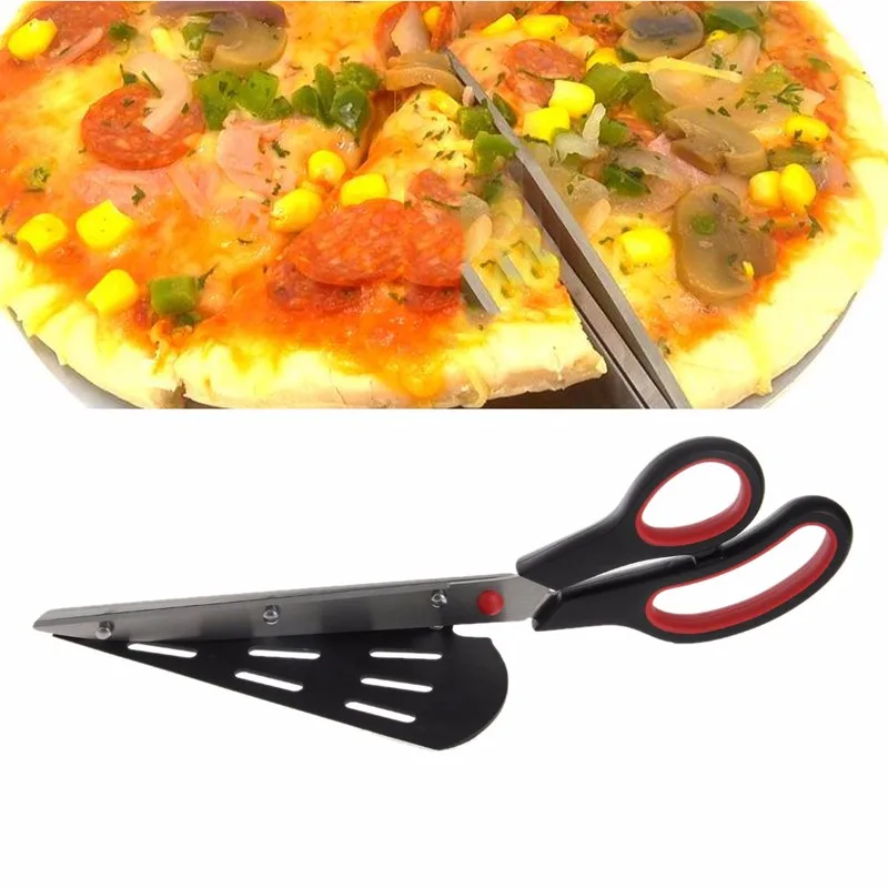 New Lengthen Stainless Steel Pizza Scissors Cutter Slicer Server Anti-stick 31cm Multifunctional
New Lengthen Stainless Steel Pizza Scissors Cutter Slicer Server Anti-stick 31cm Multifunctional