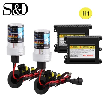 H1 Xenon hid conversion kit 35W 55W Slim Ballast Bulbs Auto Headlight Car Light Source Xenon Lamp White Yellow 6000K D030
H1 Xenon hid conversion kit 35W 55W Slim Ballast Bulbs Auto Headlight Car Light Source Xenon Lamp White Yellow 6000K D030