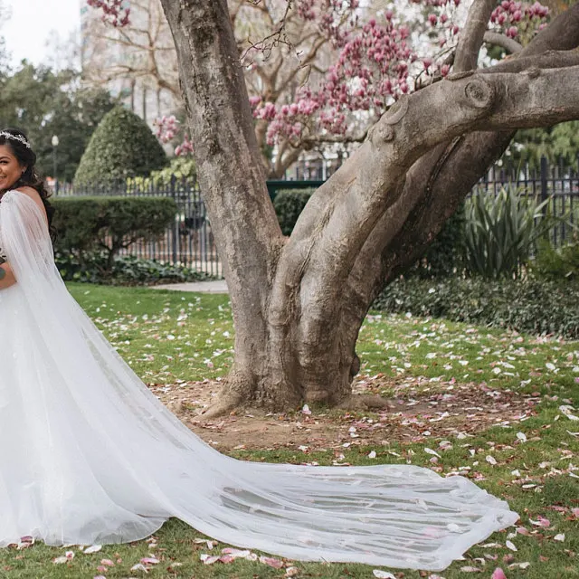 Cape Veil Lace Appliques on Shoulders Tulle Bridal Shoulder Veil in White/ Off White / Ivory /Champagne
Cape Veil Lace Appliques on Shoulders Tulle Bridal Shoulder Veil in White/ Off White / Ivory /Champagne