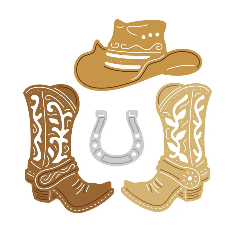 Ufurty Handcraft Metal Cutting Dies New 2019 Cowboy Aceessories Embossing Die Stencil for DIY Scrapbooking Album Card Decorative
Ufurty Handcraft Metal Cutting Dies New 2019 Cowboy Aceessories Embossing Die Stencil for DIY Scrapbooking Album Card Decorative