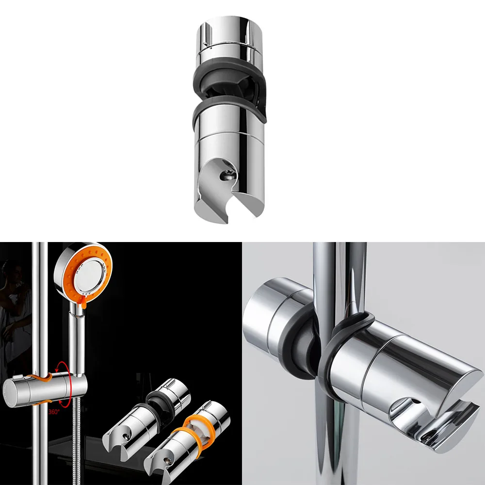 Universal 18-25MM Adjustable Hand Shower Rail Head Bracket ABS Holder for Slide Bar Slider Clamp Bathroom
Universal 18-25MM Adjustable Hand Shower Rail Head Bracket ABS Holder for Slide Bar Slider Clamp Bathroom