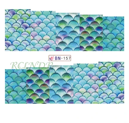 Nail stickers art decoration slider fish Scale adhesive design Water decals manicure lacquer accessoires polish foil
Nail stickers art decoration slider fish Scale adhesive design Water decals manicure lacquer accessoires polish foil