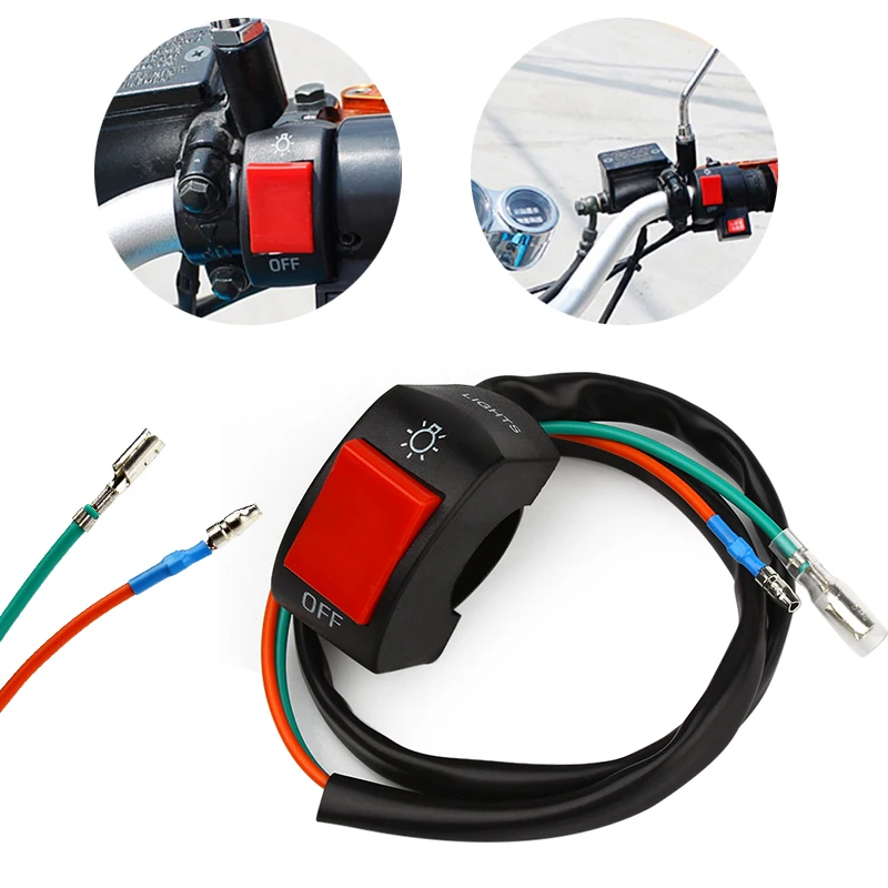 Electric Bicycle Throttle ON/OFF Button Connector push switch Motorcycle Switches Handlebar Switches Motorbike Accessories
Electric Bicycle Throttle ON/OFF Button Connector push switch Motorcycle Switches Handlebar Switches Motorbike Accessories