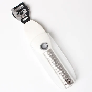 2 In 1 Safety Slide Callus Shaver With Rasp By Connie Cona Dry Rough Skin Scraper Corn Cutter (Plastic Handle)
2 In 1 Safety Slide Callus Shaver With Rasp By Connie Cona Dry Rough Skin Scraper Corn Cutter (Plastic Handle)