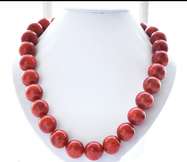 FREE SHIPPINGHUGE NATURAL 12 MM GENUINE RED GRASS CORAL NECKLACE CHAIN 18''PICK SIZE
FREE SHIPPINGHUGE NATURAL 12 MM GENUINE RED GRASS CORAL NECKLACE CHAIN 18''PICK SIZE