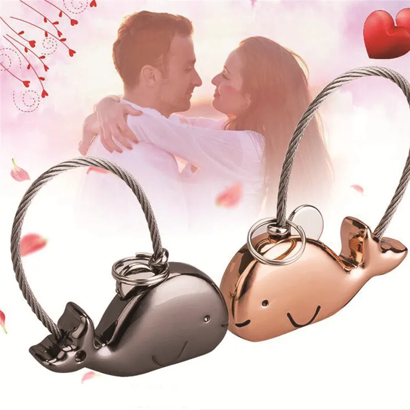 Sweet Kissing Whales Couple Keychain with Magnetism Women Men's Christmas Valentine's Day Gift Keychain for Lover
Sweet Kissing Whales Couple Keychain with Magnetism Women Men's Christmas Valentine's Day Gift Keychain for Lover