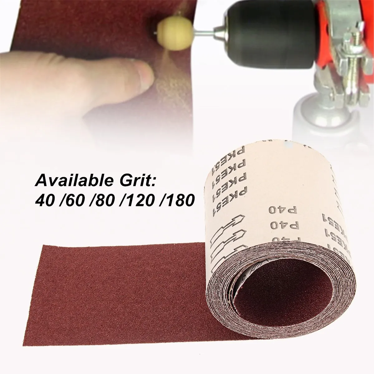 Sandpaper Roll 115mm x 25m 240 Grit Aluminium Oxide Roll