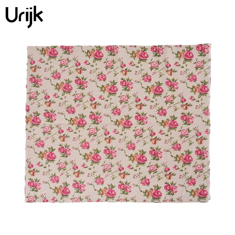 Urijk 1PC 97x50cm Flower Natural Linen Cotton Fabric Patchwork DIY Home Textile Sewing Fabric Accessories
Urijk 1PC 97x50cm Flower Natural Linen Cotton Fabric Patchwork DIY Home Textile Sewing Fabric Accessories