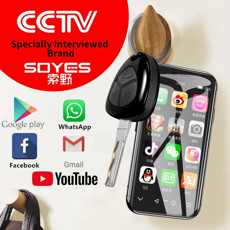 2019 Mini 4G Smartphone soyes XS Android 6.0 1580mAh 2GB+16G Mobile Phone Wifi GPS Smallest Dual SIM Cellphone pk 7s melrose s9
2019 Mini 4G Smartphone soyes XS Android 6.0 1580mAh 2GB+16G Mobile Phone Wifi GPS Smallest Dual SIM Cellphone pk 7s melrose s9