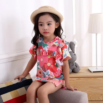 kids beach dress children's Summer wear printed girl's dress with short sleeves for 3-8Y
kids beach dress children's Summer wear printed girl's dress with short sleeves for 3-8Y