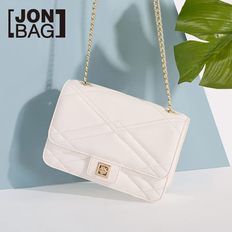 JONBAG new white Chi chain bag new tidal Korean version of the single-shoulder oblique bag bag women's bag
JONBAG new white Chi chain bag new tidal Korean version of the single-shoulder oblique bag bag women's bag