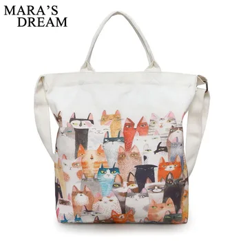 Mara's Dream Cartoon Cat Printed Shoulder Bag Ladies Large Capacity Female Shopping Bag Canvas Bag Summer Beach Bag Girls
Mara's Dream Cartoon Cat Printed Shoulder Bag Ladies Large Capacity Female Shopping Bag Canvas Bag Summer Beach Bag Girls