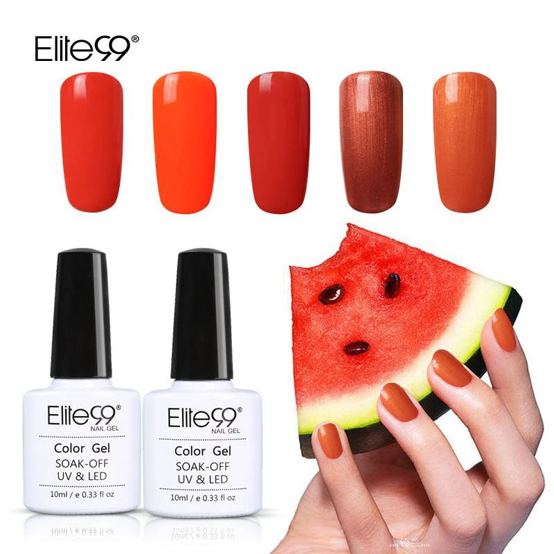 Elite99 Soak Off Nail Gel Orange Series UV Gel Pure Color Gel Nail Polish Enamel Need Base Top Coat LED UV Lamp Curing 10 Colors
Elite99 Soak Off Nail Gel Orange Series UV Gel Pure Color Gel Nail Polish Enamel Need Base Top Coat LED UV Lamp Curing 10 Colors