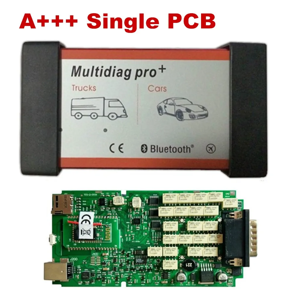 VD TCS CDP Pro Diagnostic tool A+ Quality Single Green PCB Multidiag Pro+ with Bluetooth Do More Cars/Trucks OBD OBD2 Scanner
VD TCS CDP Pro Diagnostic tool A+ Quality Single Green PCB Multidiag Pro+ with Bluetooth Do More Cars/Trucks OBD OBD2 Scanner