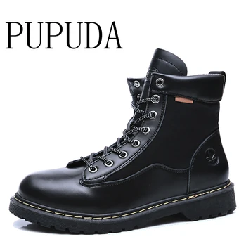 PUPUDA Cowboy Boots Mens Autumn Classic Ankle Boots Men Brand Outdoor Casual Shoes Male Fashion Combat Winter Military Boots
PUPUDA Cowboy Boots Mens Autumn Classic Ankle Boots Men Brand Outdoor Casual Shoes Male Fashion Combat Winter Military Boots
