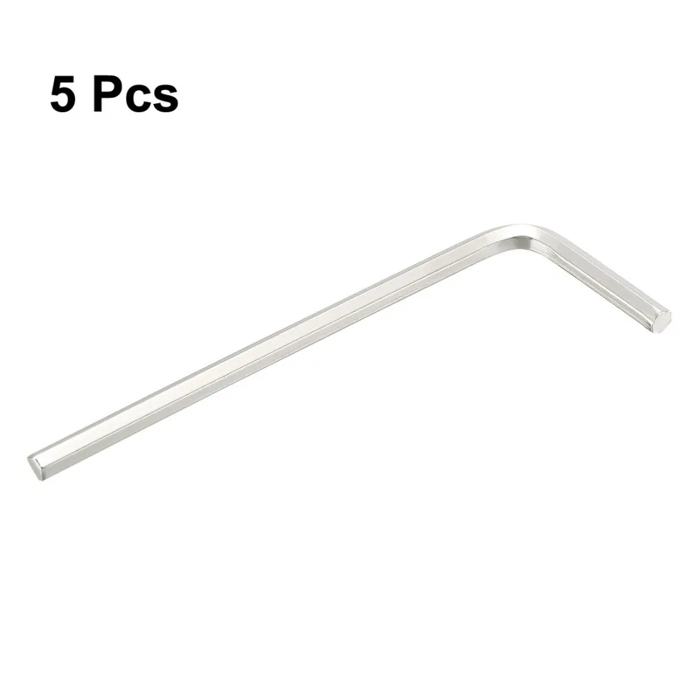 Uxcell 5pcs 2mm 1.5mm L-Shape Hex Key Wrench Inner Hexagonal Spanner M4 M3 Flat End Machine Repair Tools 47x17mm High Quality
Uxcell 5pcs 2mm 1.5mm L-Shape Hex Key Wrench Inner Hexagonal Spanner M4 M3 Flat End Machine Repair Tools 47x17mm High Quality