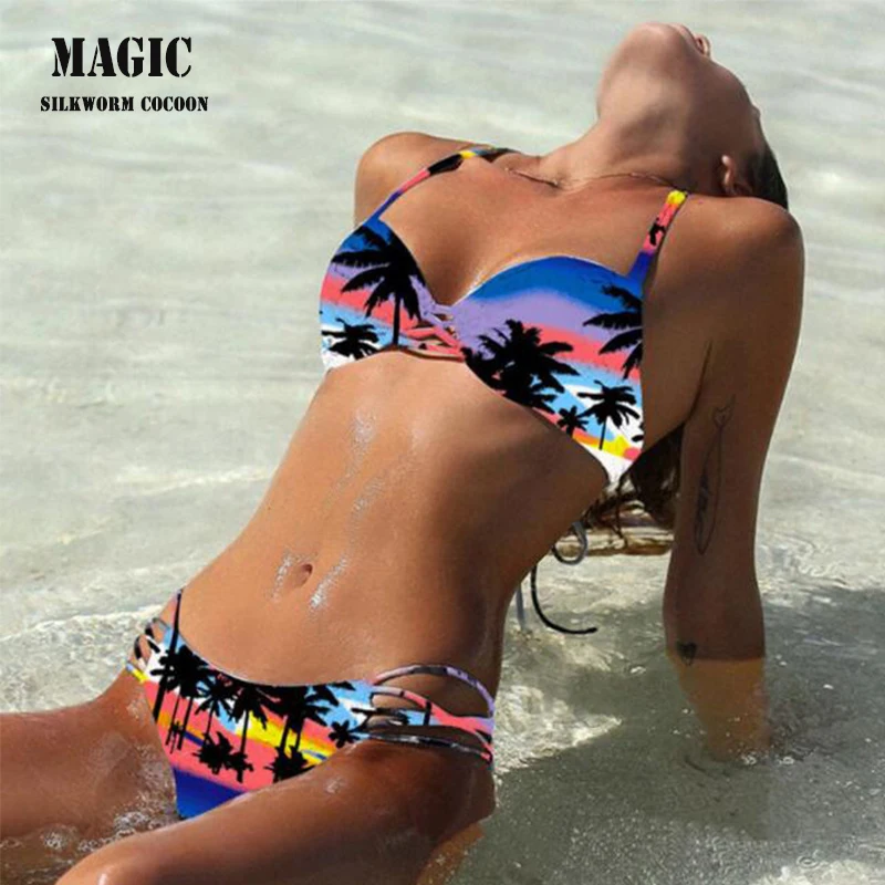 New Sexy Women Low Waist Bikini Print Print Split Backless Tank to Beach Swimwear Female Summer Swimwear Swimwear
New Sexy Women Low Waist Bikini Print Print Split Backless Tank to Beach Swimwear Female Summer Swimwear Swimwear