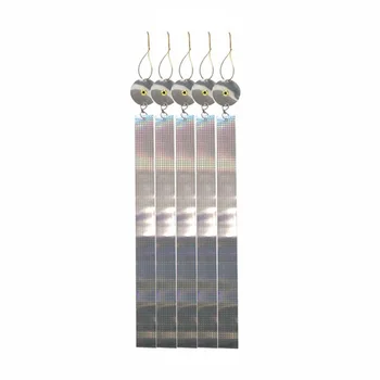 WINOMO 10Pcs Laser Ribbon Deterrent Device Reflective Effective Protective Hanging Durable Bird Repellent for Garden Birds
WINOMO 10Pcs Laser Ribbon Deterrent Device Reflective Effective Protective Hanging Durable Bird Repellent for Garden Birds