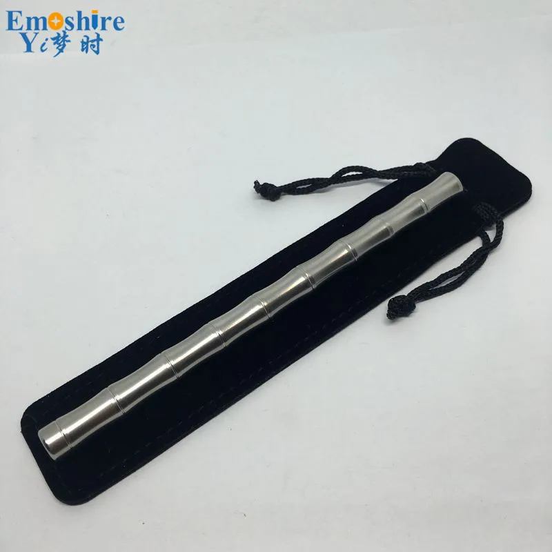Emoshire EDC Gear Art Bamboo Pen Pen Stainless Steel Pen Bamboo Brass Pen with Stainless Steel Neutral Signature Pen (7)