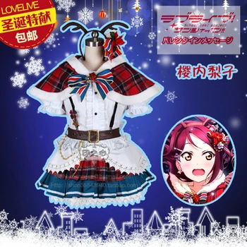 Love Live! Sunshine!! Sakurauchi Riko Christmas Uniforms Cosplay Costume Custom Made Free Shipping A
Love Live! Sunshine!! Sakurauchi Riko Christmas Uniforms Cosplay Costume Custom Made Free Shipping A