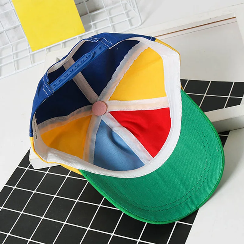 1 Propeller Cap Hat Helicopter Rainbow Tweedle Dee Dum Pride Fancy Dress Supplies EDF88