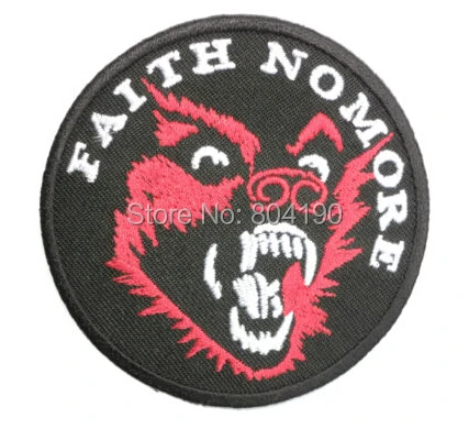 FAITH NO MORE Wolf Music Band Iron On/Sew On Patch Tshirt TRANSFER MOTIF APPLIQUE Rock Punk Badge patchwork accessories
FAITH NO MORE Wolf Music Band Iron On/Sew On Patch Tshirt TRANSFER MOTIF APPLIQUE Rock Punk Badge patchwork accessories
