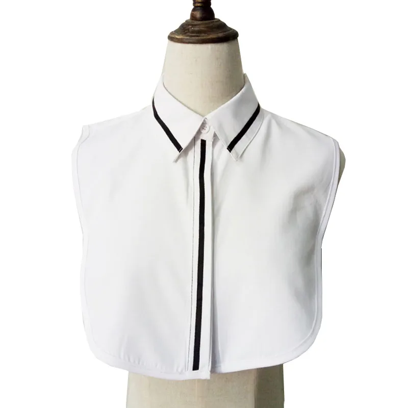 Vintage White Fake Collar Women Detachable Collars Stripe False Collar Shirt Tie Plaid Female Removable Dickie Shirt Women
Vintage White Fake Collar Women Detachable Collars Stripe False Collar Shirt Tie Plaid Female Removable Dickie Shirt Women