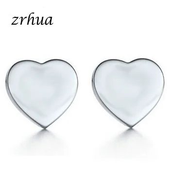 ZRHUA Real 925 Sterling Silver Simple Personalized Love Earrings Stud Earrings for Women Girls 2018 sterling-silver-jewelry Hot
ZRHUA Real 925 Sterling Silver Simple Personalized Love Earrings Stud Earrings for Women Girls 2018 sterling-silver-jewelry Hot
