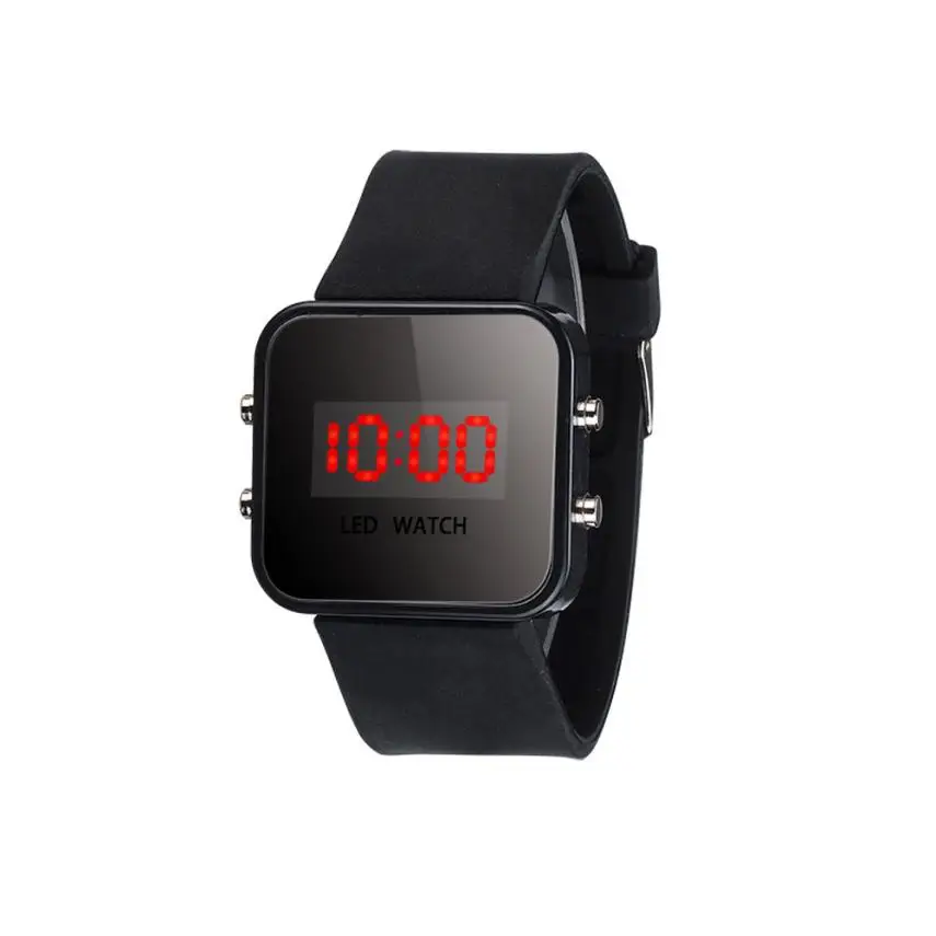 Fashion Boys Girls Watches Colorful LED Screen Digital Silicone Strap Square Case Quartz Sport Kids Wrist Watch Creative Nov07
Fashion Boys Girls Watches Colorful LED Screen Digital Silicone Strap Square Case Quartz Sport Kids Wrist Watch Creative Nov07