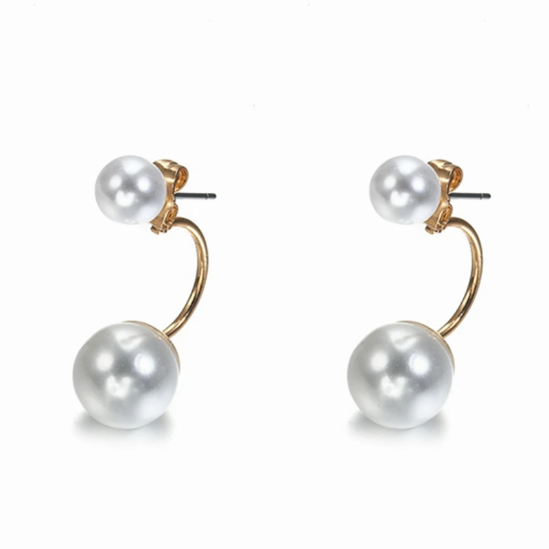 Korean Hot Fashion Simple Temperament White Pearl Round Stud Earrings for Women Bridal Wedding Jewelry Brincos Oorbellen Bijoux
Korean Hot Fashion Simple Temperament White Pearl Round Stud Earrings for Women Bridal Wedding Jewelry Brincos Oorbellen Bijoux