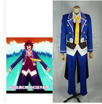Anime NO GAME NO LIFE Game life cos Vincero Perdero hero cosplay costume Sora uniform set deacon costume
Anime NO GAME NO LIFE Game life cos Vincero Perdero hero cosplay costume Sora uniform set deacon costume