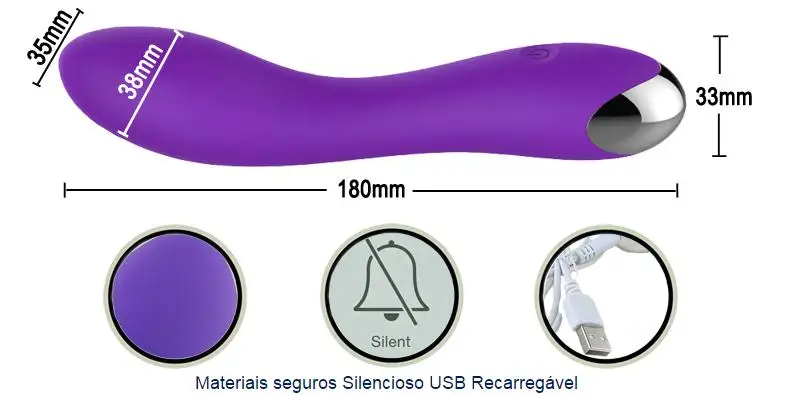 18 Rushed USB Charge Powerful Vibrating Dildo Vibrators For Women,G Spot Adult Sex Toys,Clitoris Massage Sex Product for Women 1 18 Rushed USB Charge Powerful Vibrating Dildo Vibrators For Women,G Spot Adult Sex Toys,Clitoris Massage Sex Product for Women 1