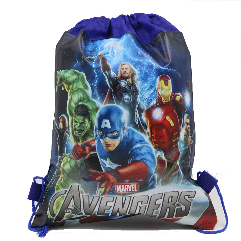children non-woven backpacks fabrics drawstring bag boy school bag advengers party favors gift bag supplies
children non-woven backpacks fabrics drawstring bag boy school bag advengers party favors gift bag supplies