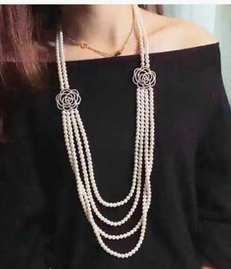 new design 8-9mm south sea round white pearl necklace 20"22"24"26 
new design 8-9mm south sea round white pearl necklace 20"22"24"26