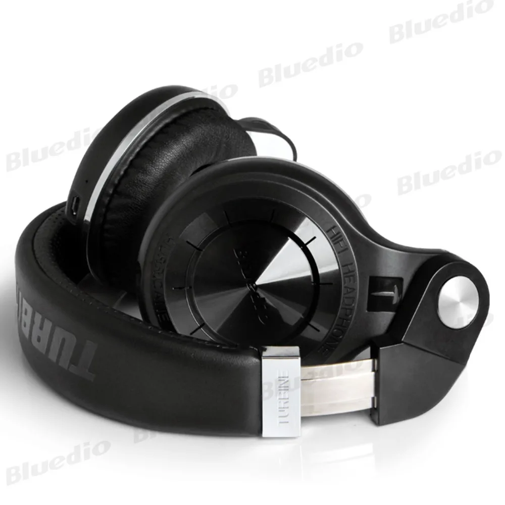 Оригинальный Bluedio T2 + Беспроводной Bluetooth Наушники Hi-Fi стерео гарнитура с